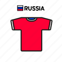 cup, football, jersey, russia, shirt, soccer, world