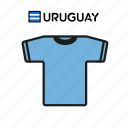 cup, football, jersey, shirt, soccer, uruguay, world