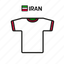 cup, football, iran, jersey, shirt, soccer, world