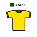 brazil, cup, football, jersey, shirt, soccer, world