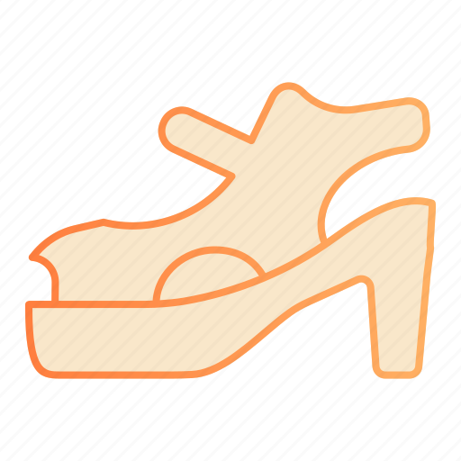 Accessory, drawing, elegant, female, foot, footwear, girl icon - Download on Iconfinder