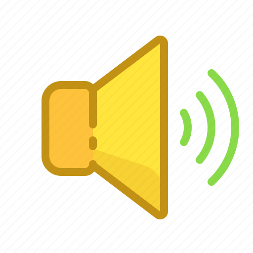 Loud, music, player, sound, speaker, vawe, voice icon - Download on Iconfinder