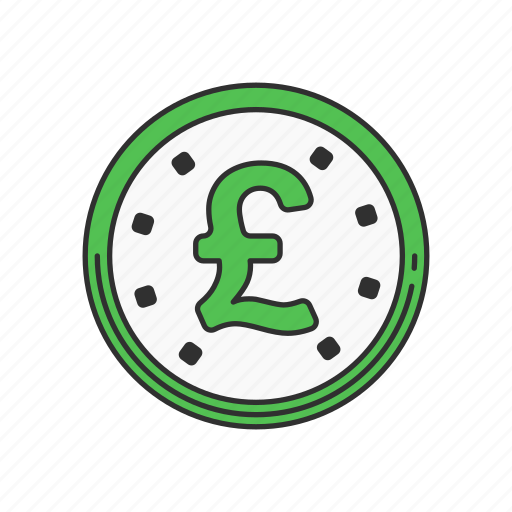 Coins, money, british pound, pound icon - Download on Iconfinder