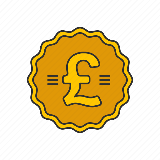 British pound, coin, money, pound icon - Download on Iconfinder