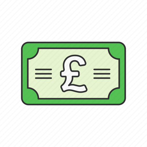 Bristish pound, cash, money, pound icon - Download on Iconfinder