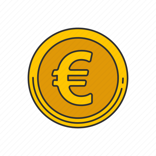 Coin, currency, euro coin, money icon - Download on Iconfinder