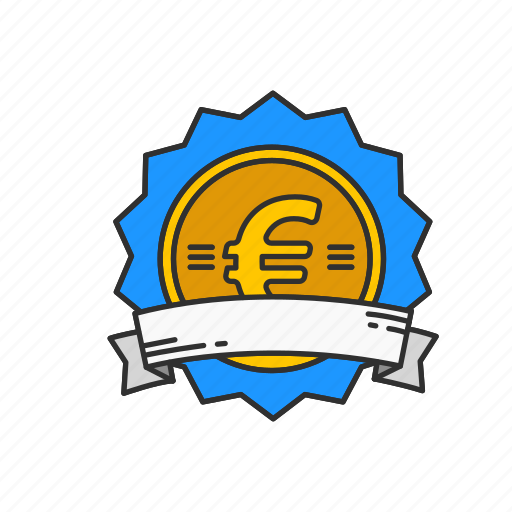 Award, badge, currency, euro icon - Download on Iconfinder