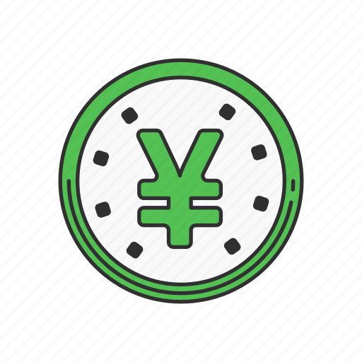 Coin, currency, money, yen icon - Download on Iconfinder