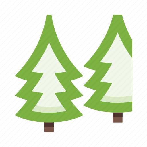 Forest, trees, wood, coniferous, pine, fir, christmas tree icon - Download on Iconfinder