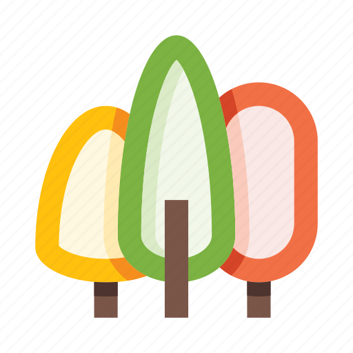 Forest, trees, wood, deciduous, foliage, tree, nature icon - Download on Iconfinder