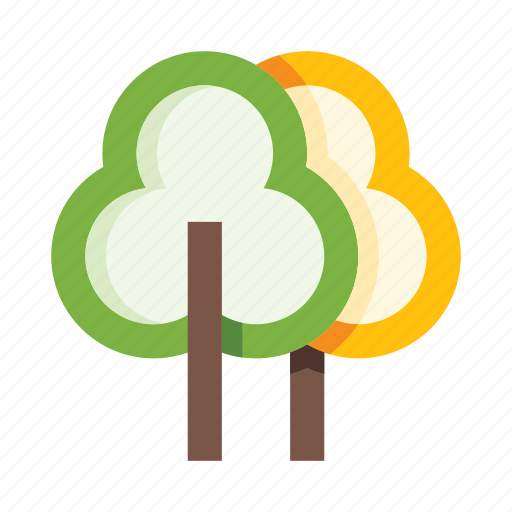 Forest, trees, wood, deciduous, foliage, tree, nature icon - Download on Iconfinder
