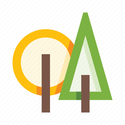 Forest, trees, wood, mixed, tree, nature icon - Download on Iconfinder
