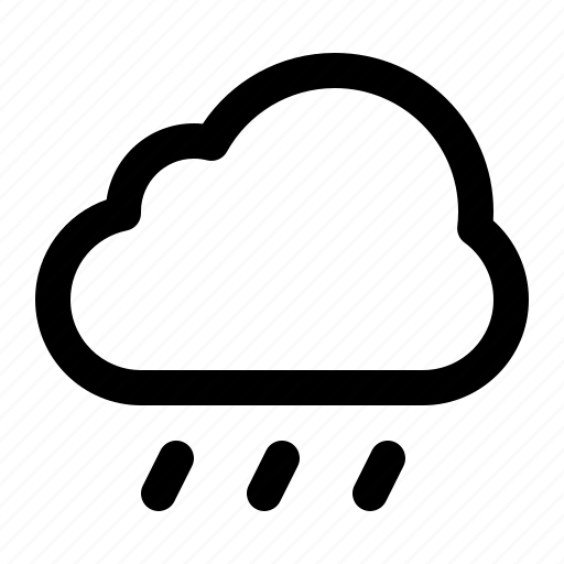 Rain, cloud, weather, rainy, nature icon - Download on Iconfinder