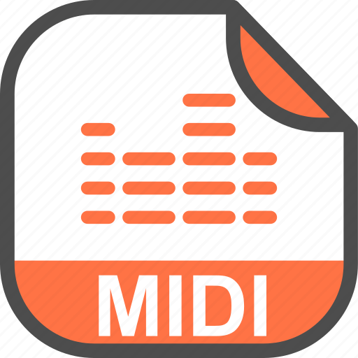 Format, extension, midi, multimedia icon - Download on Iconfinder