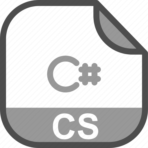 Format, extension, cs, programming icon - Download on Iconfinder