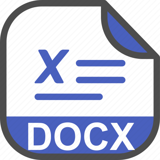Format, document, extension, docx icon - Download on Iconfinder