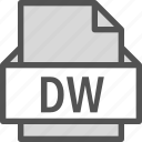 dw, extension, file, folder, tag