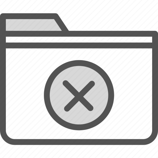 Extension, file, folder, foldercancel, tag icon - Download on Iconfinder