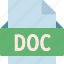 doc, extension, file, folder, tag 