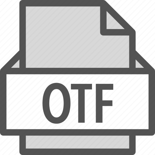 Extension, file, folder, otf, tag icon - Download on Iconfinder