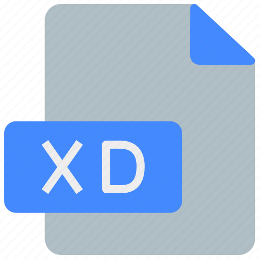 Extension, file, format, format files, interface, multimedia, xd icon - Download on Iconfinder