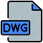 dwg, extension, file, file type, format, format files, interface 