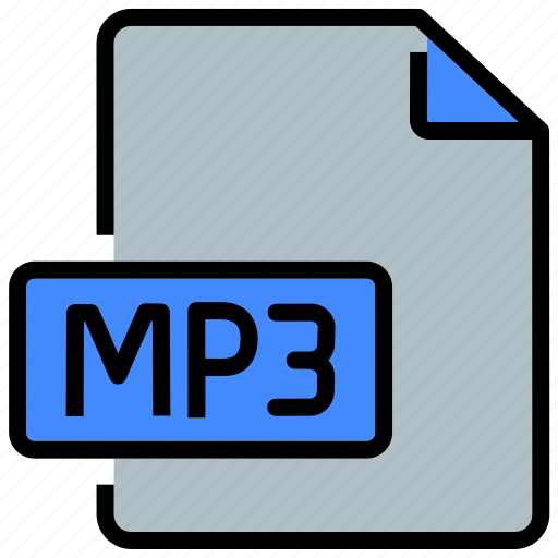 Document, file, file type, format, format files, mp3, multimedia icon - Download on Iconfinder