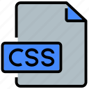 css, document, file, file type, format, format files, interface