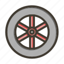 wheel, car, gear, vehicle, tire