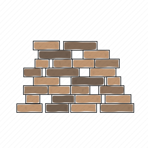Battle, brick, construction, fortnite, game, royale, wall icon - Download on Iconfinder