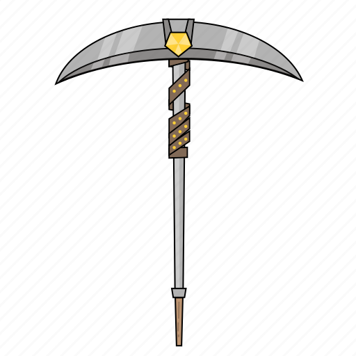 Axe, battle, fortnite, pickaxe, pubg, royale, weapon icon - Download on Iconfinder