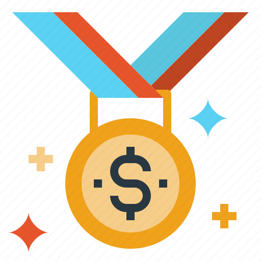 Business, goal, medal, money, winner icon - Download on Iconfinder