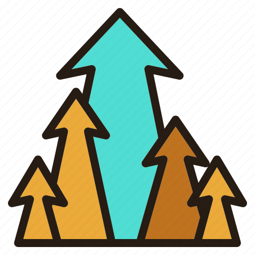 Arrow, growth, power, raise icon - Download on Iconfinder