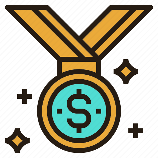 Business, goal, medal, money, winner icon - Download on Iconfinder