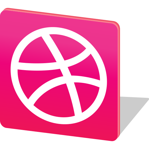 Dribble, logo, media, social, communication, share icon - Free download