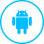 android, social, media, logo 
