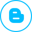 blogger, social, media, logo 