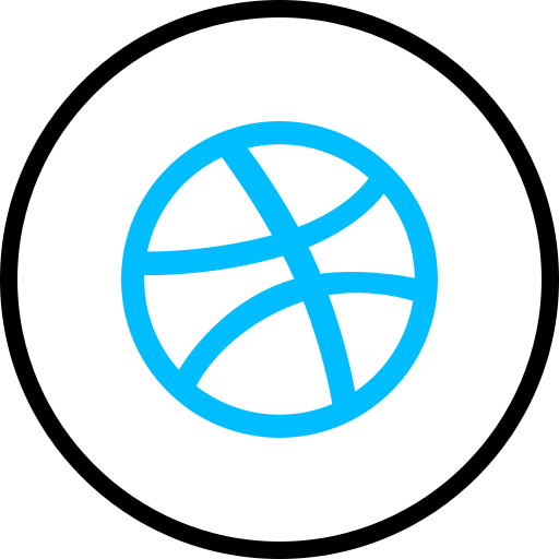 Logo, social, media, dribbble icon - Free download