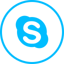 skype, social, media, logo