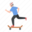 skateboard, adventure, holidays, sport, competition, skateboarding 