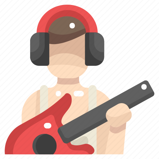 Boy, guitar, music, musical, people, player icon - Download on Iconfinder