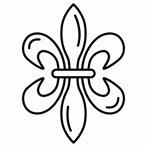 Lily, emblem, fleur de lis, french, france, scout icon - Download on Iconfinder