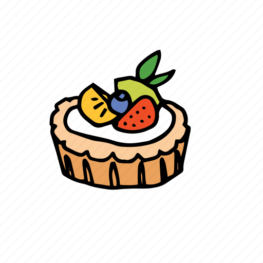 Bakery, dessert, food, fruit, pastry, sweets, tart icon - Download on Iconfinder