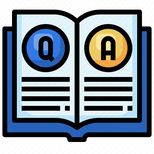 Book, manual, question, faq, info icon - Download on Iconfinder