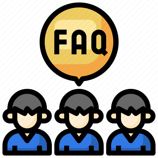 Faq, question, man, people icon - Download on Iconfinder