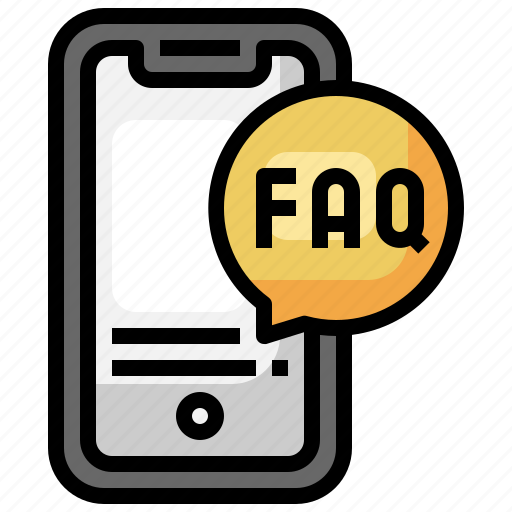 Smartphone, questions, faq, answers, conversation icon - Download on Iconfinder