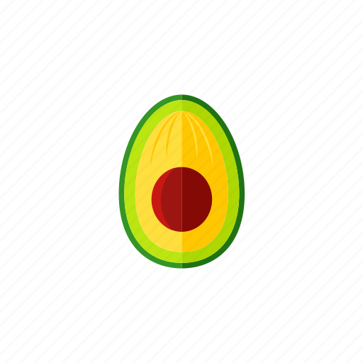 Avocado, food, fresh, organic, vegetable, vegetarian icon - Download on Iconfinder