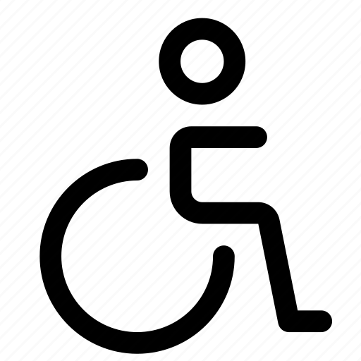 Wheelchair, disabled, handicap, disability, accessibility icon - Download on Iconfinder