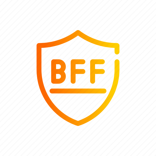 Bff, best, friend, forever, friendship, surprise, shield icon - Download on Iconfinder