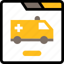 online healthcare, medical, hospital, ambulance, emergency, car, vehicle